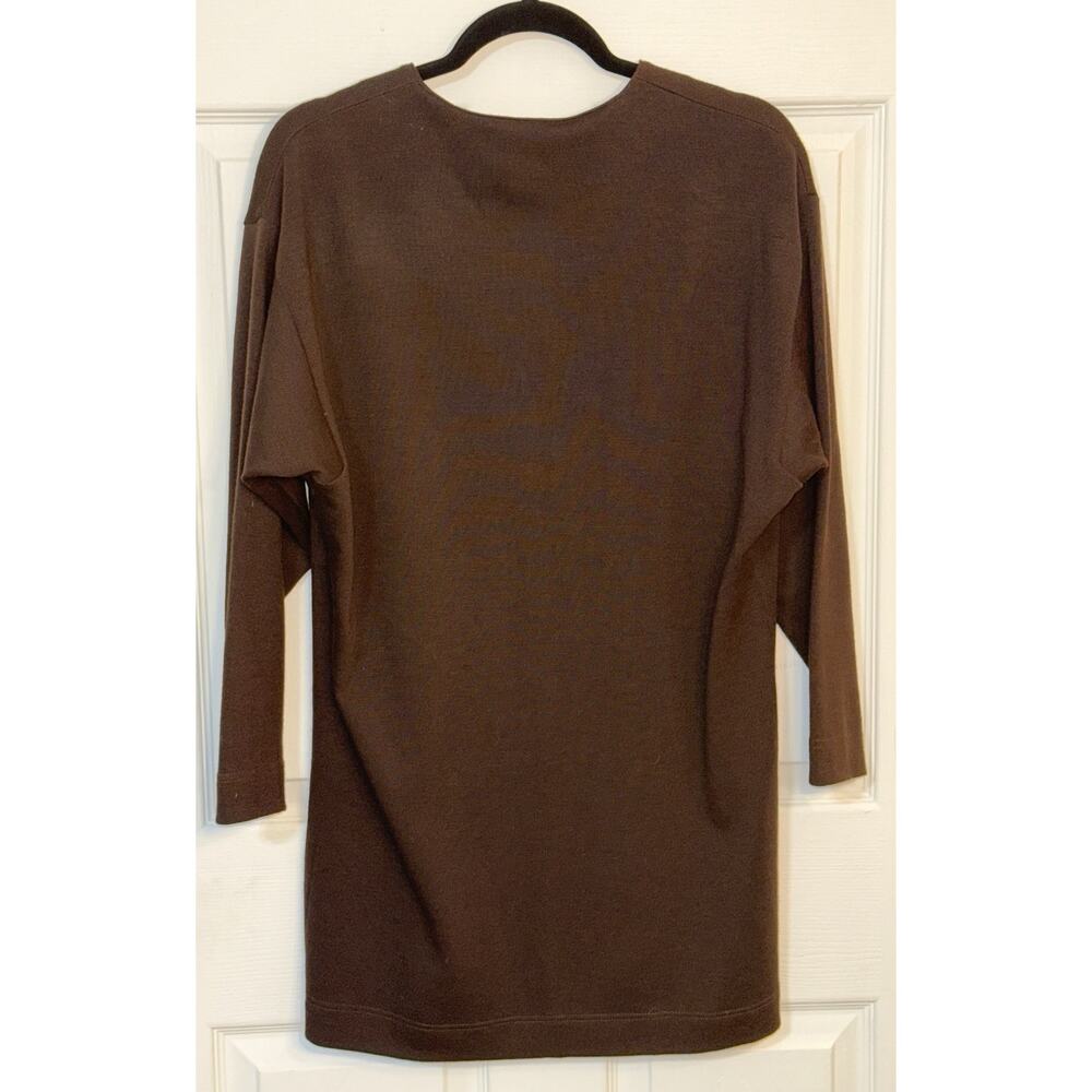 NWT Pendleton Brown 100% Wool Button Up Long Sleeve Long Cardigan Size Medium‎ - Picture 6 of 7